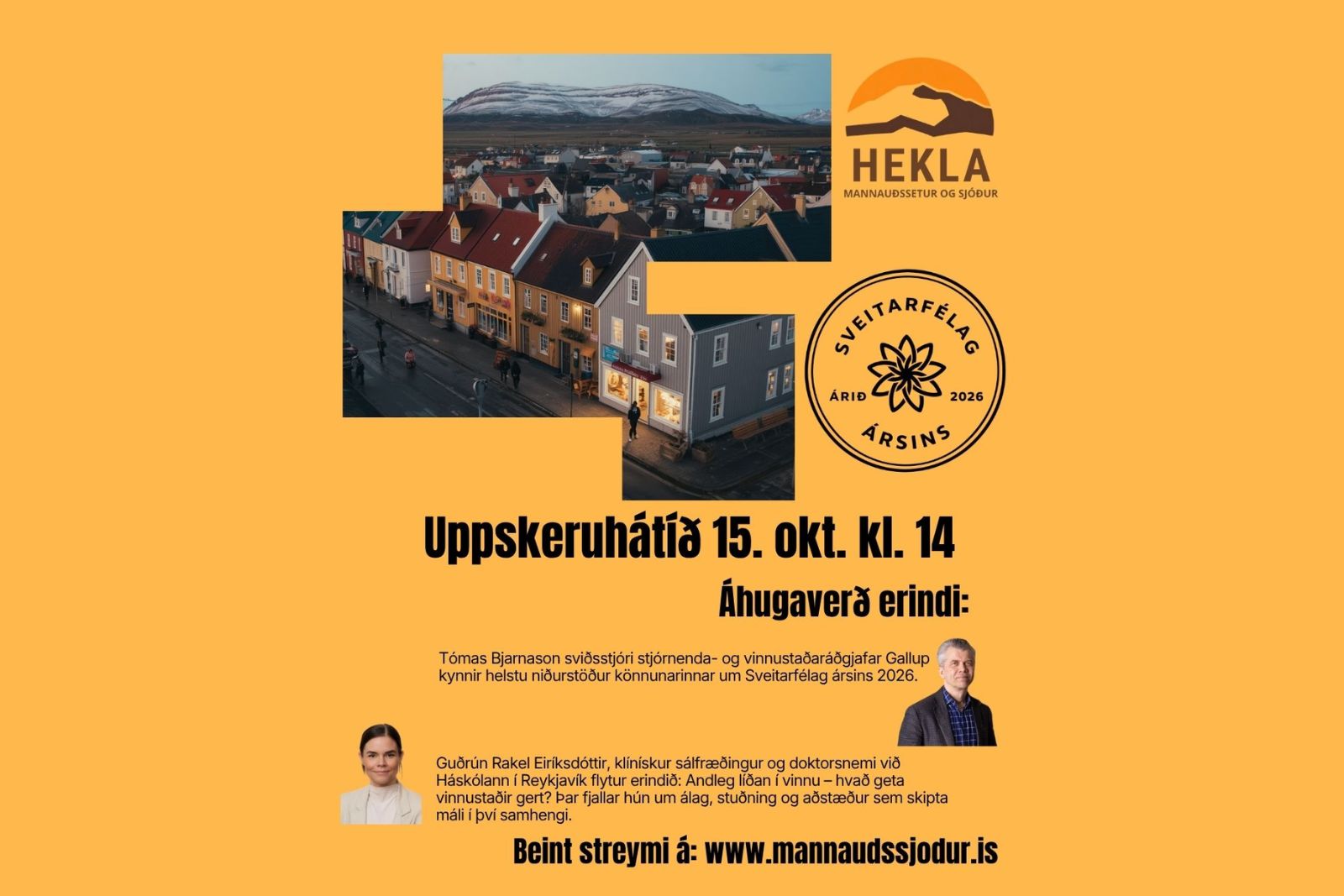 Uppskeruhátíð Sveitarfélags ársins 2026